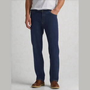 Lands’ End Square Rigger Men’s Jeans Size 46/T Classic Fit Dark Indigo Jeans